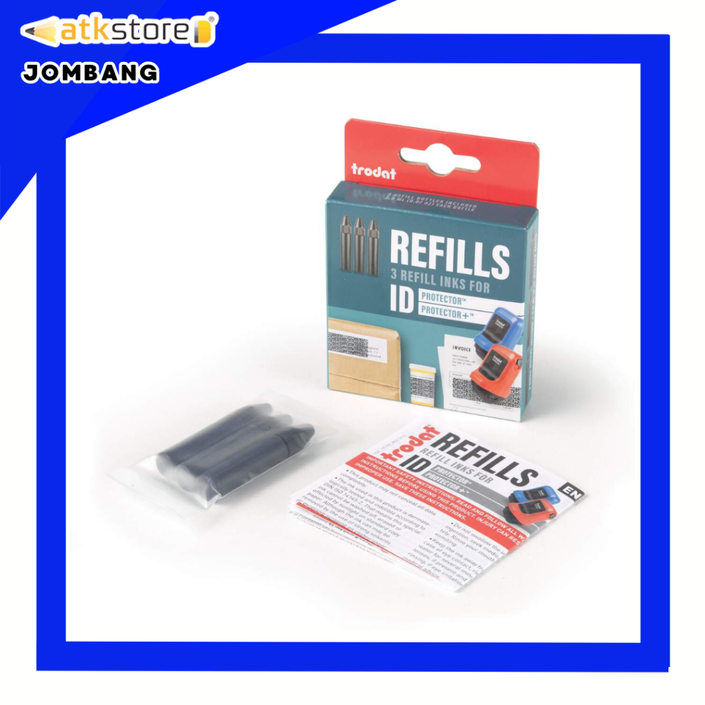 

TRODAT Refill Ink for ID Protector dan ID Protector Plus Tinta Isi Ulang ID Protector Trodat - ATJ
