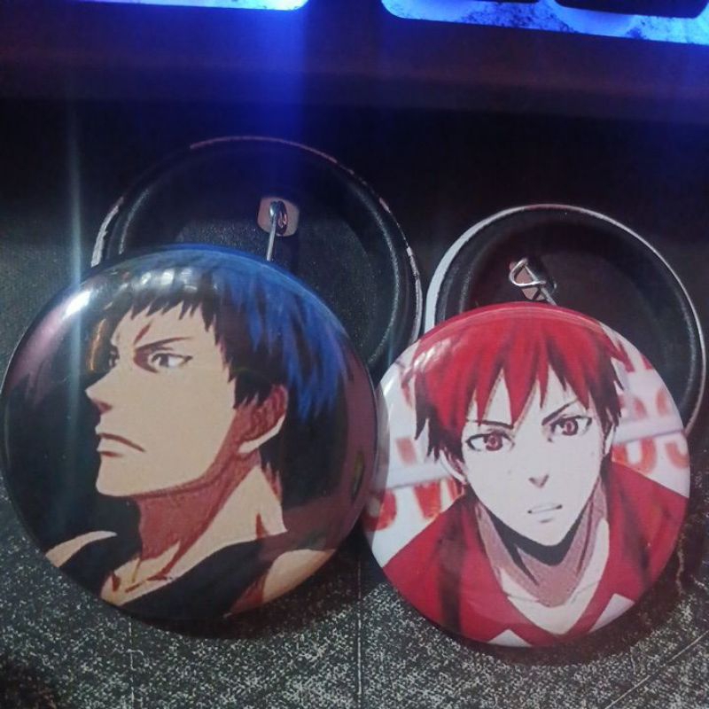 Kuroko No Basket Pin Anime Akashi seijuro Aomine Daiki