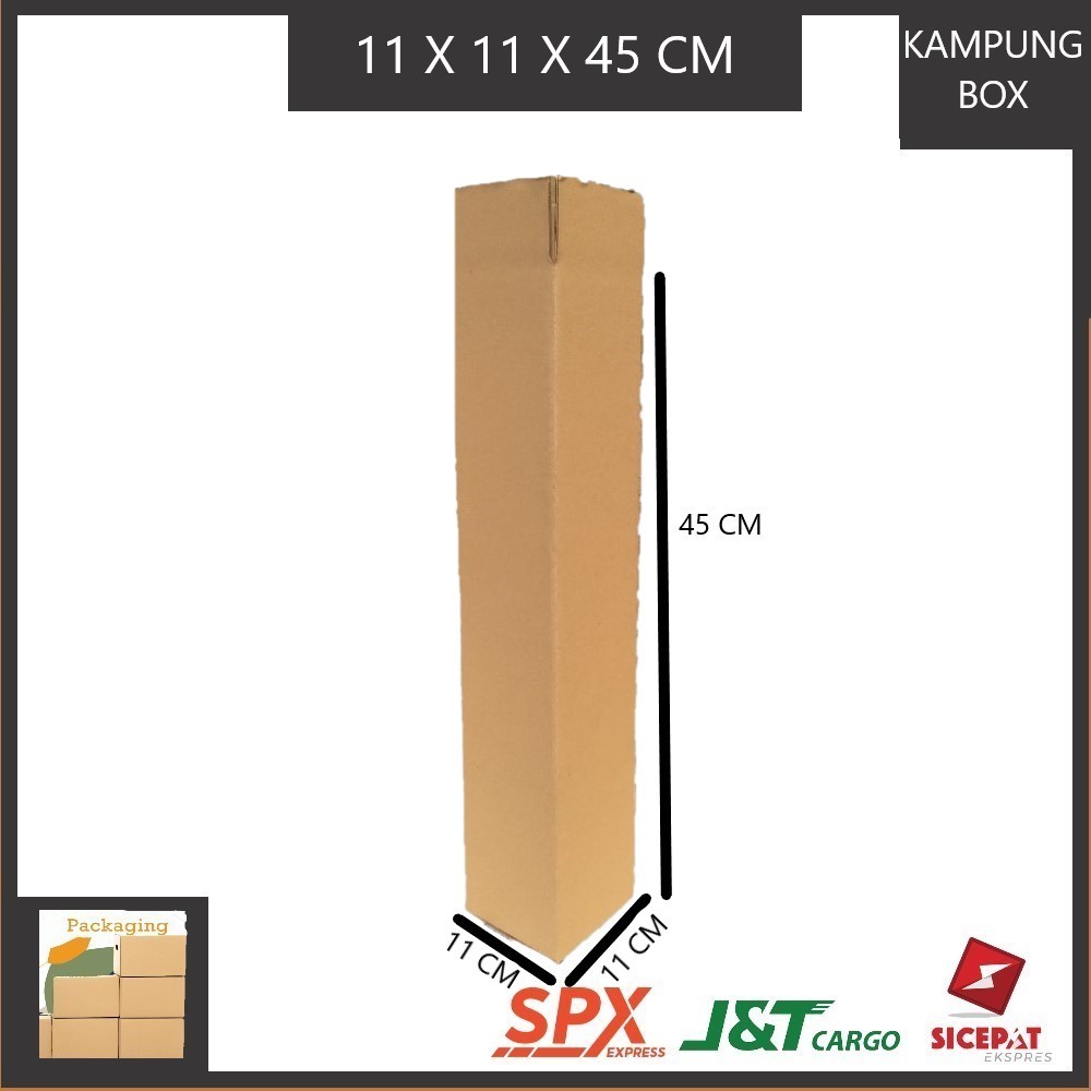 

KARDUS PACKING TEBAL SINGGLE WALL UKURAN P11xL11xT45