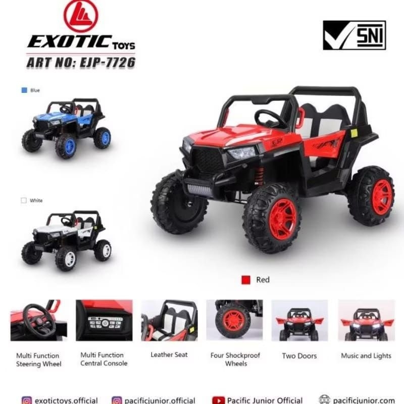 PROMO Mobil aki anak exotic EJP-7726 EJP7726 EJP 7726