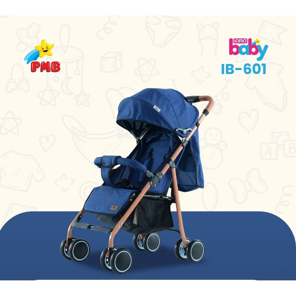 KERETA SORONG BAYI MULTIFUNGSI // BABY STROLLER BOLAK BALIK \\BABY STROLLER IB-601