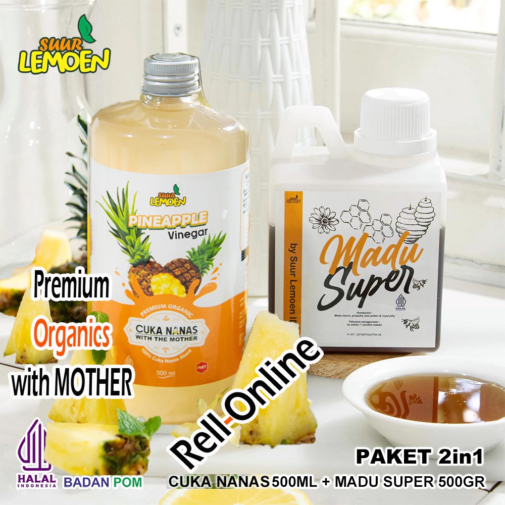 

Diet Sehat dan Segar Alami - Cuka Nanas dan Madu Super