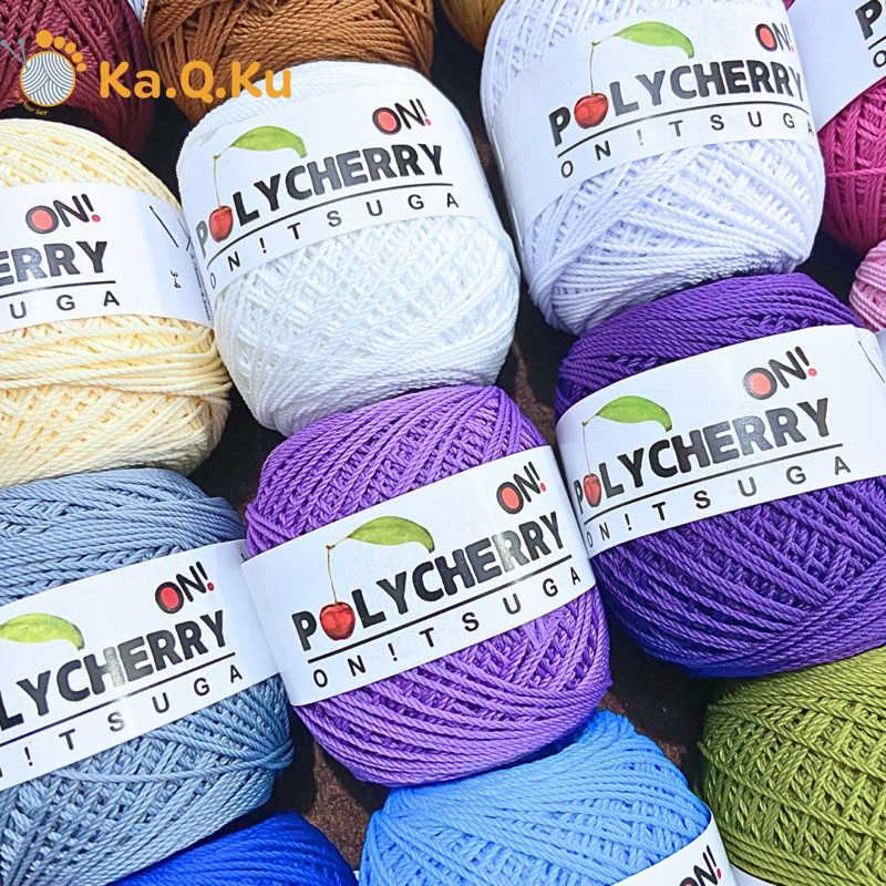 BENANG RAJUT POLYCHERRY ONITSUGA 1 ROLL