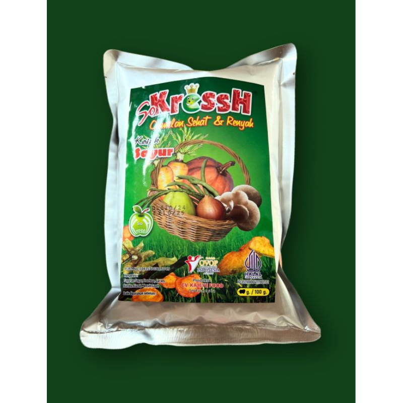 

So Kressh Kripik Sayur Mix asli Malang