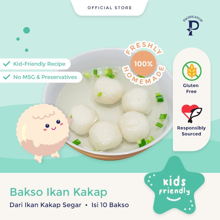 

Pacificatch Kids Bakso Ikan Kakap