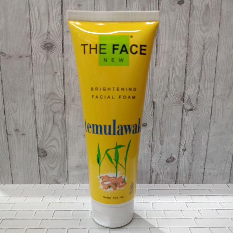 THE FACE brightening facial foam 100ml. original PT Cressindo