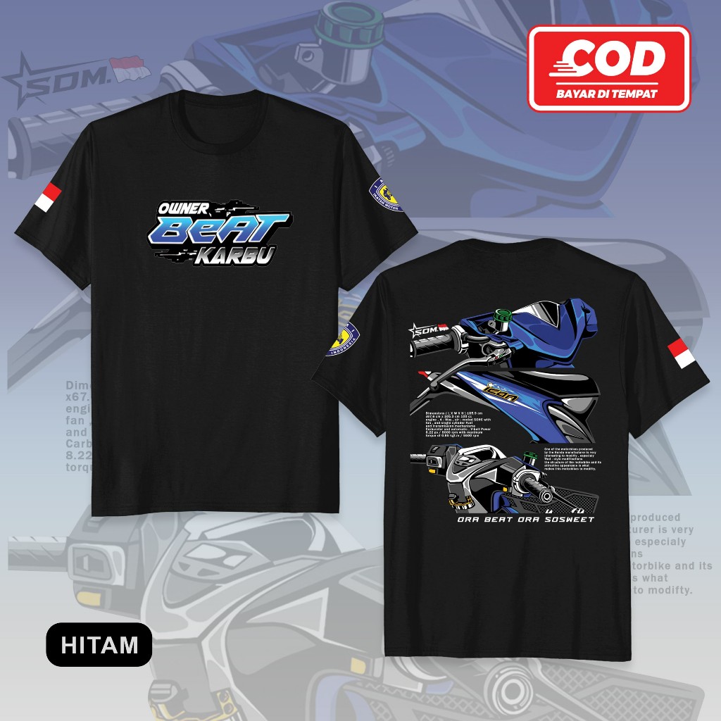 KAOS DISTRO MOTIF KAOS OWNER BEAT KARBU - ORA BEAT ORA SOSWEET -TERBARU BAJU PRIA DAN WANITA TERSEDI