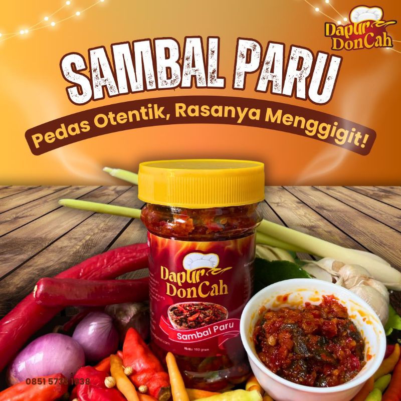 

Sambal Paru Pedas Otentik