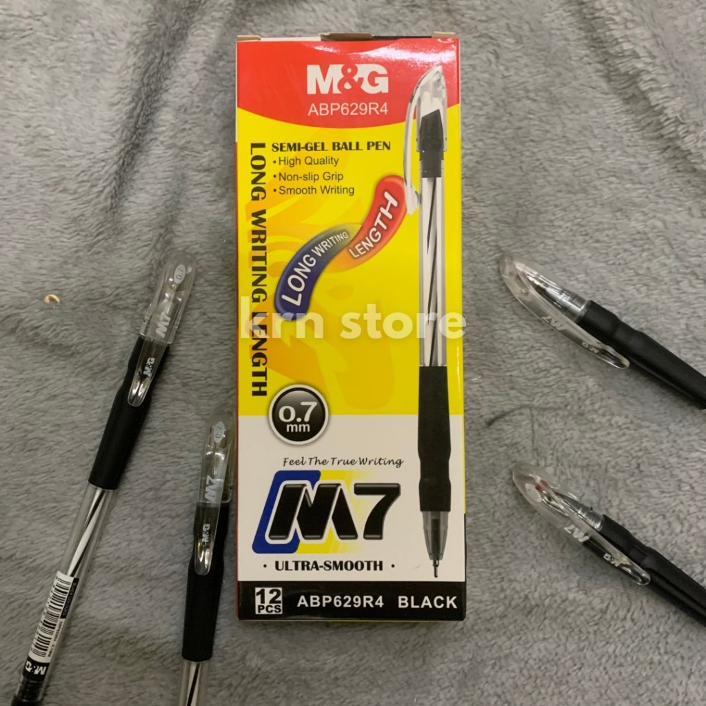 

M&G Bolpen SemiGel M7 0.7mm//Bolpoin murah//Bolpoin M&G Murah//Bolpoin SemiGel