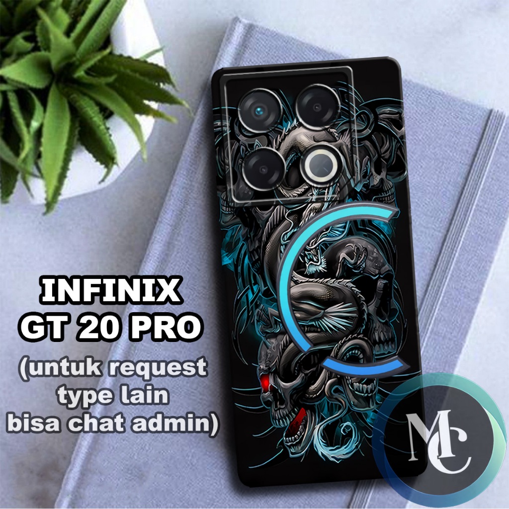 CC19/ Softcase karet lentur untuk INFINIX GT 20 PRO/Motif cowok/case INFINIX GT 20 PRO/kesing INFINI