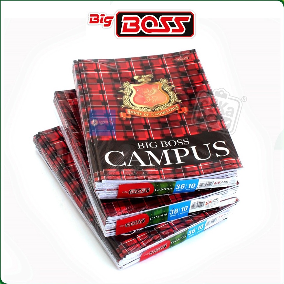 

KODE ZF97K Buku Tulis Big Boss Campus 36 lembar