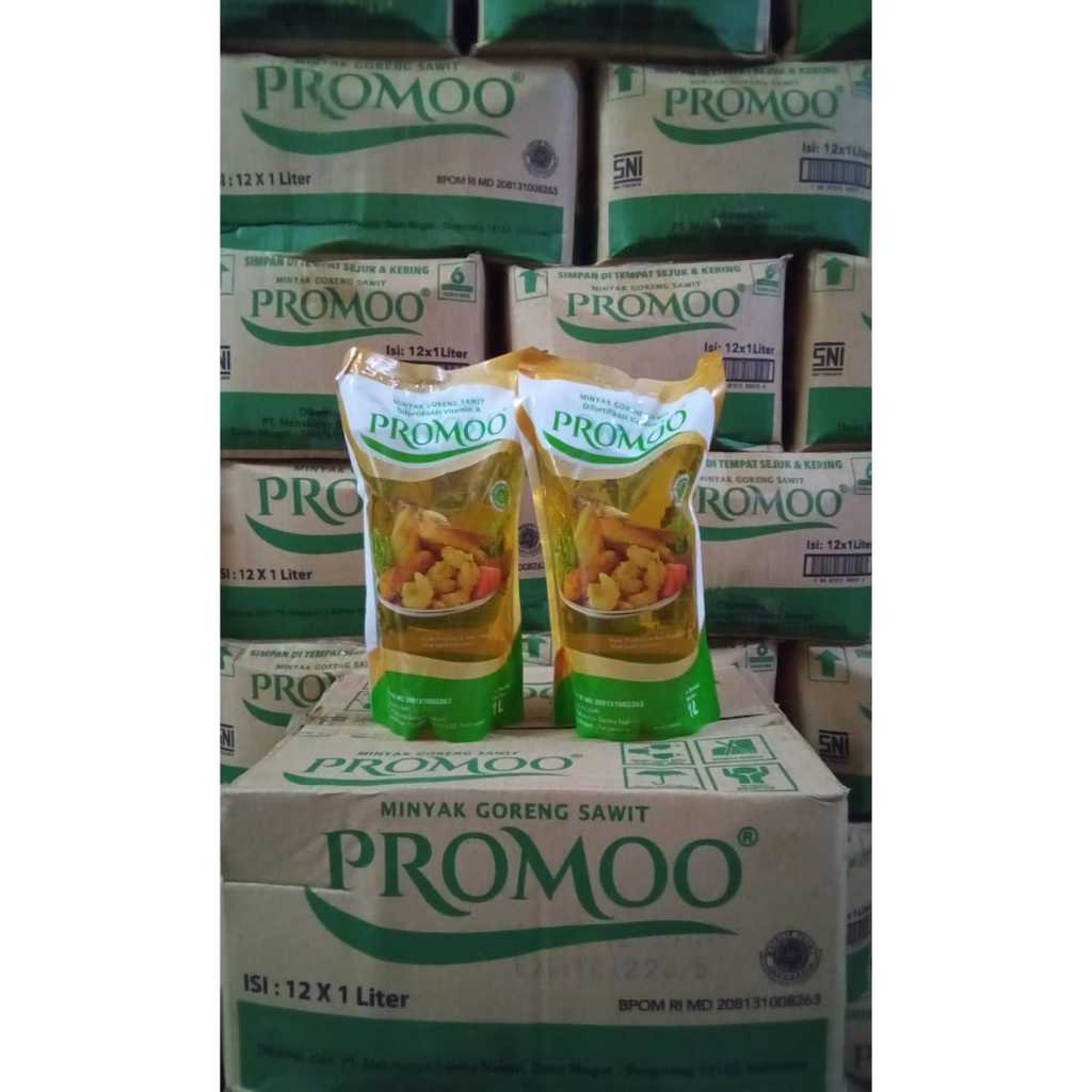 

Minyak Goreng Promoo 1 liter / 2 liter perdus