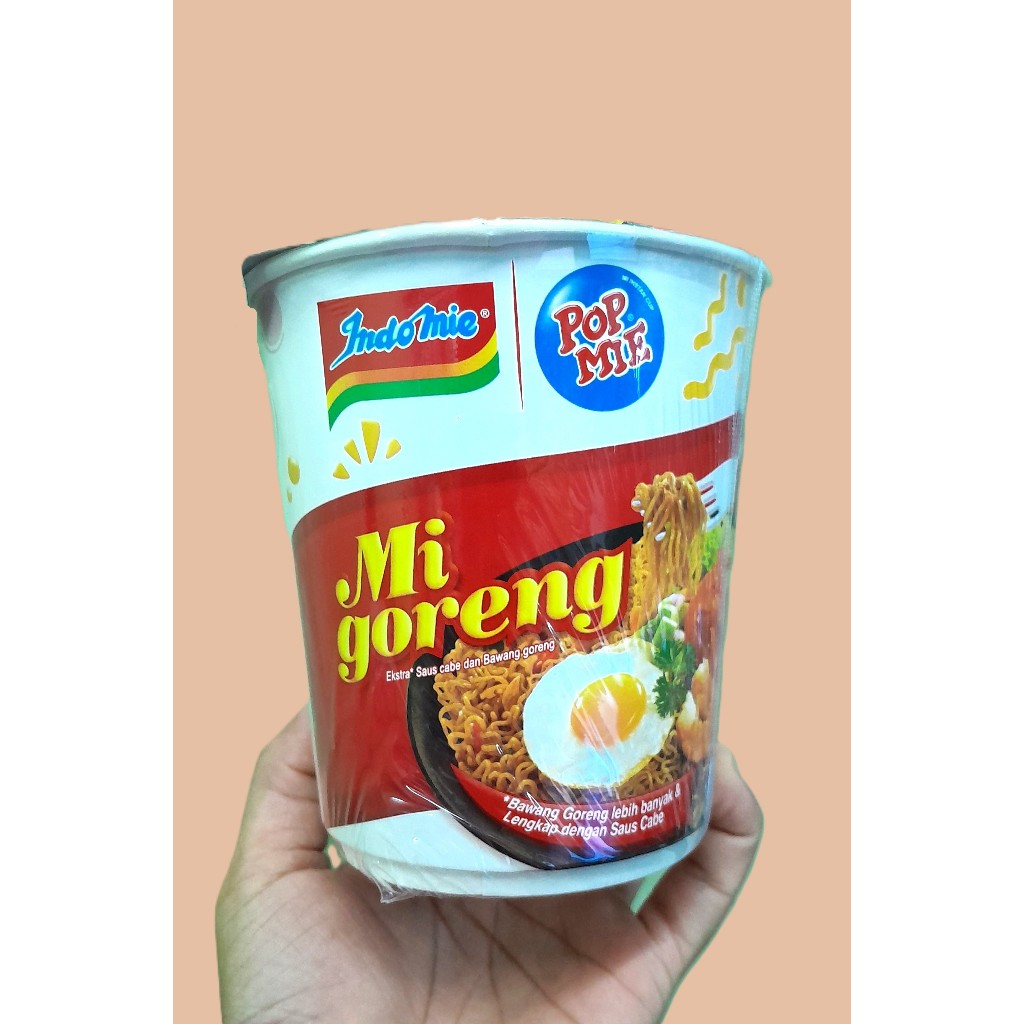 

NEW PRODUCT" Indomie POPMIE Mi Goreng 80 gr
