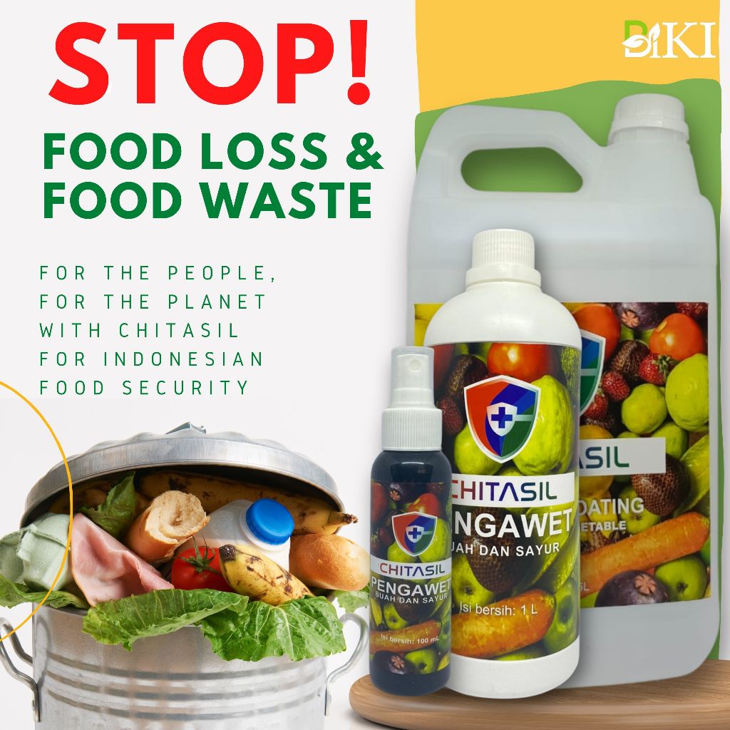 5L Chitasil RTU/Siap Pakai - Pelapis/Pengawet Buah Alami Chitosan