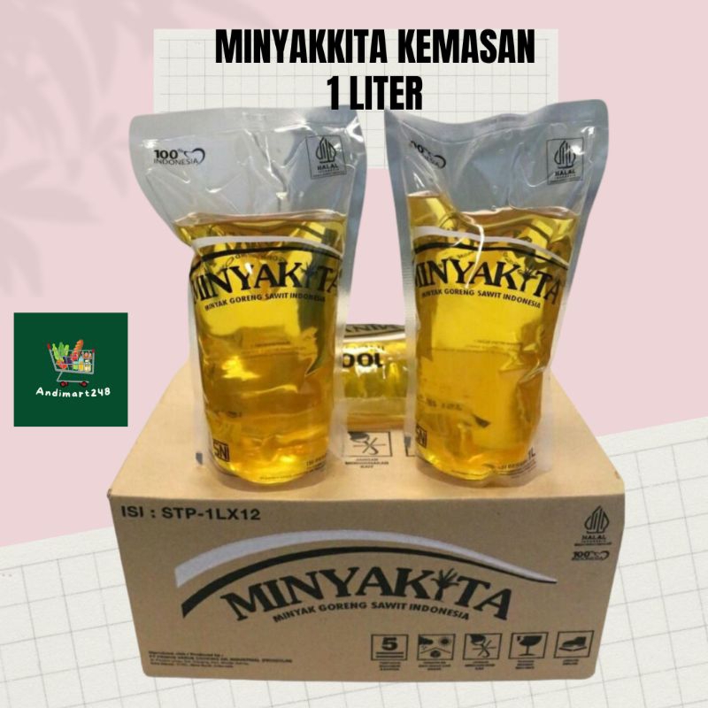 

1Liter Minyak sayur kemasan pouch MinyakK11T4