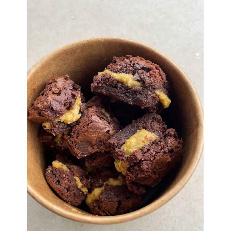

Pistachio Kunafa Brownies Bites (100gr)