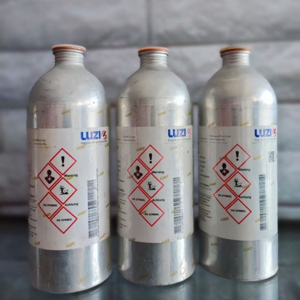 Botol Bibit Parfum Minyak Wangi kaleng almunium 1000ml LUZI ex farfum bekas farpum