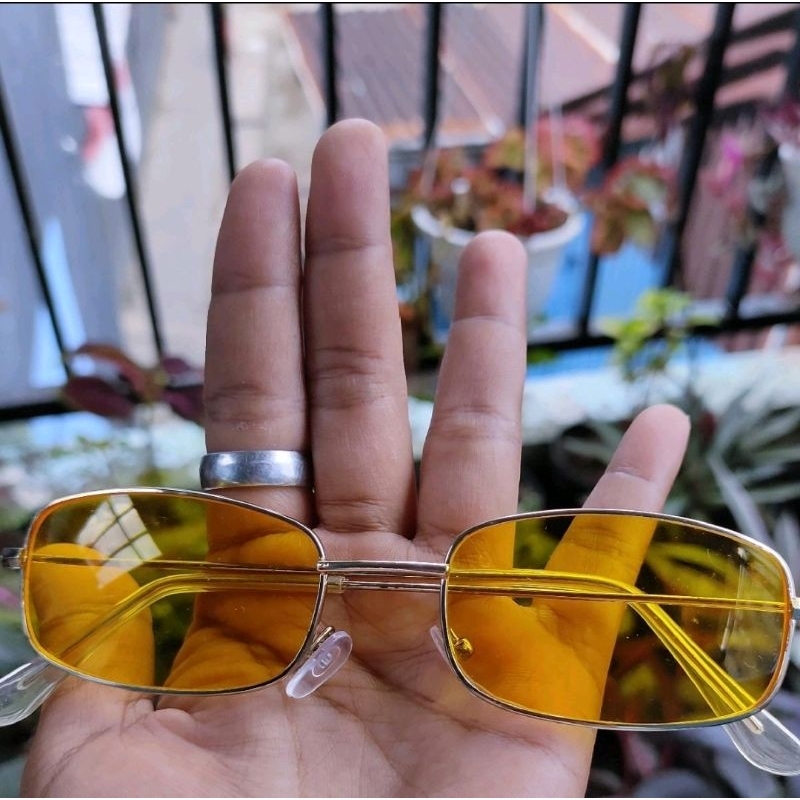 kacamata fashion gagang besi