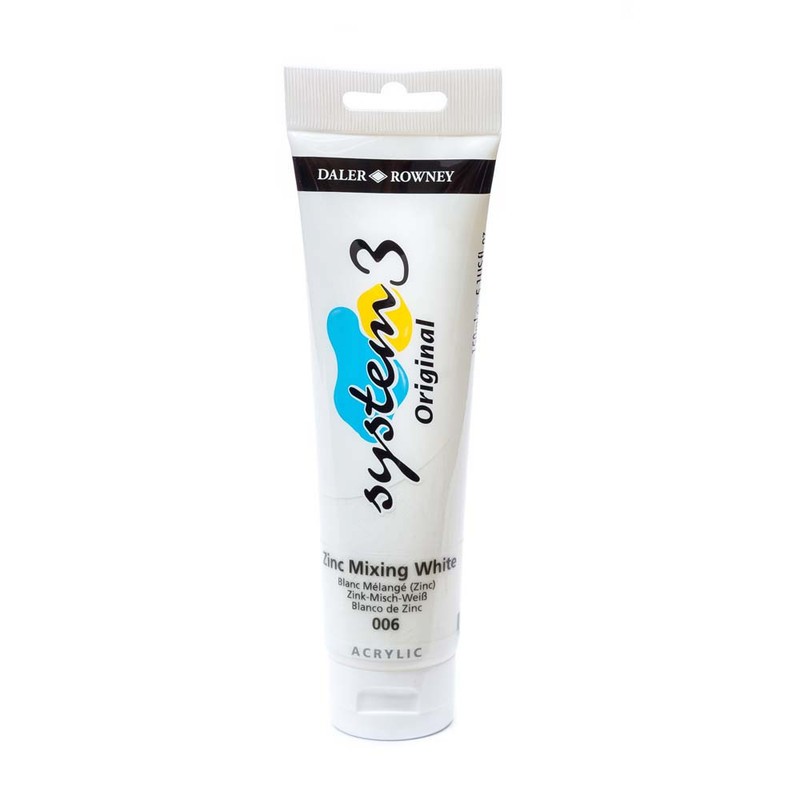 

Daler Rowney System3 Acrylic 150Ml White Series