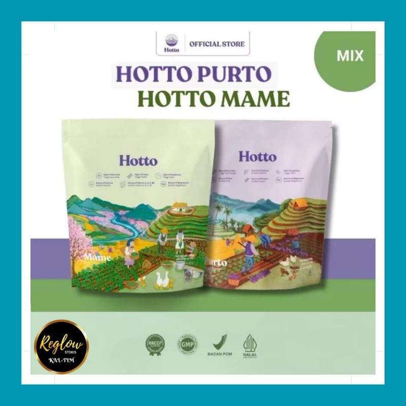 

Bundling Hotto Purto dan Hotto Mame