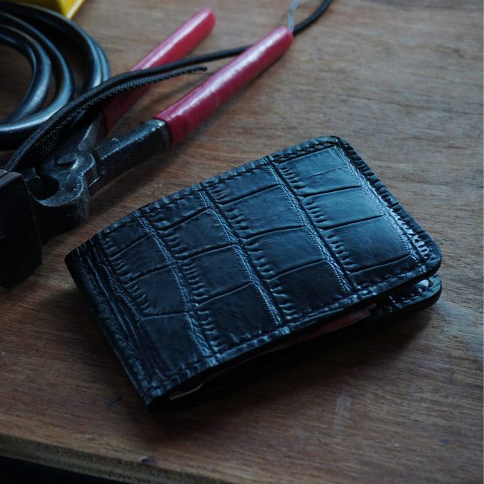 Dompet Money Clip Kulit Sapi Asli