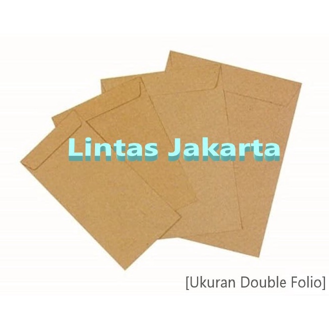 

KODE MJZN Amplop Coklat Ukuran A3 Double Folio Isi 1 lembar