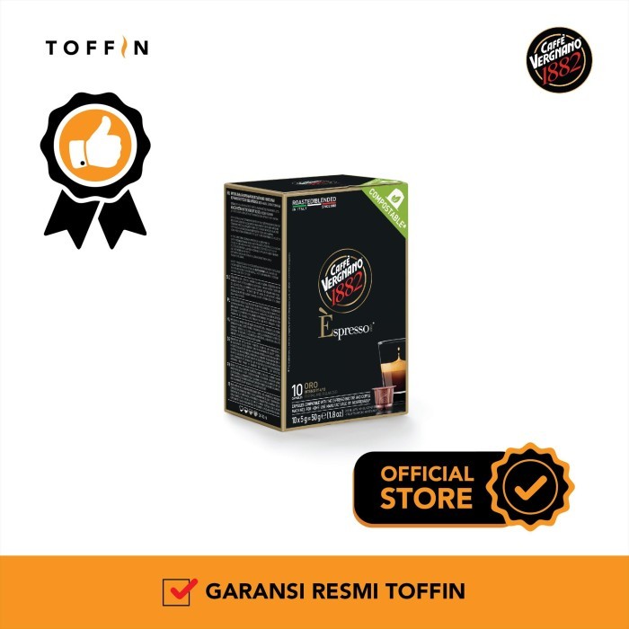 

Caffe Vergnano Espresso ORO Capsules 5g X 10 2