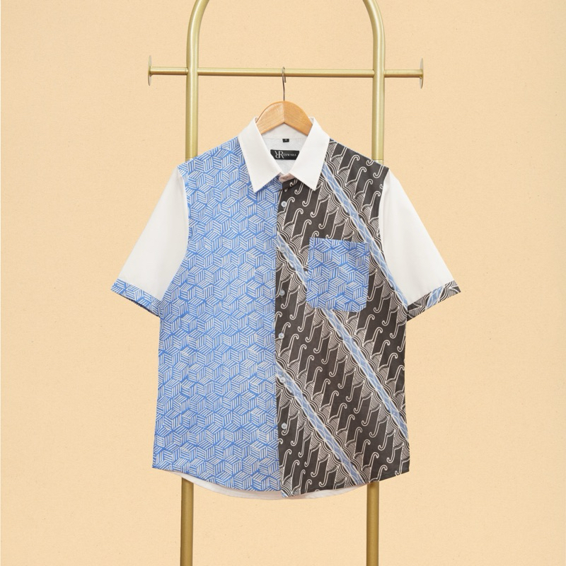 Kemeja Pria Batik DIMAS Putih