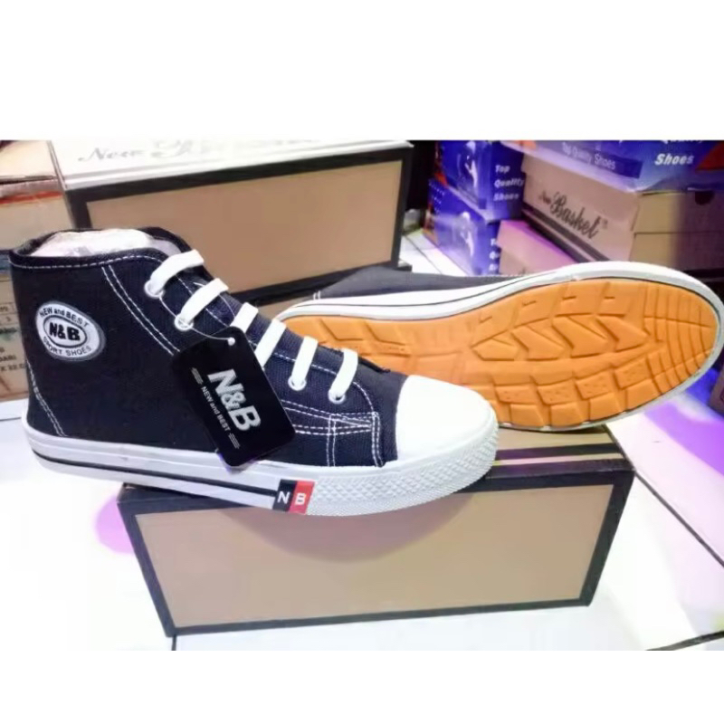 Sepatu Sekolah Anak Laki Laki Sepatu Anak Sekolah NB Tinggi Sepatu Sekolah Anak SD SMP