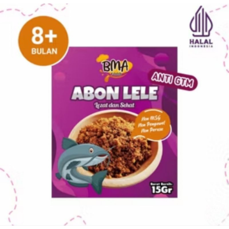 

Abon MPASI BB Booster Bayi NON MSG Bayi Anak 6+ 8+ Rasa Lele