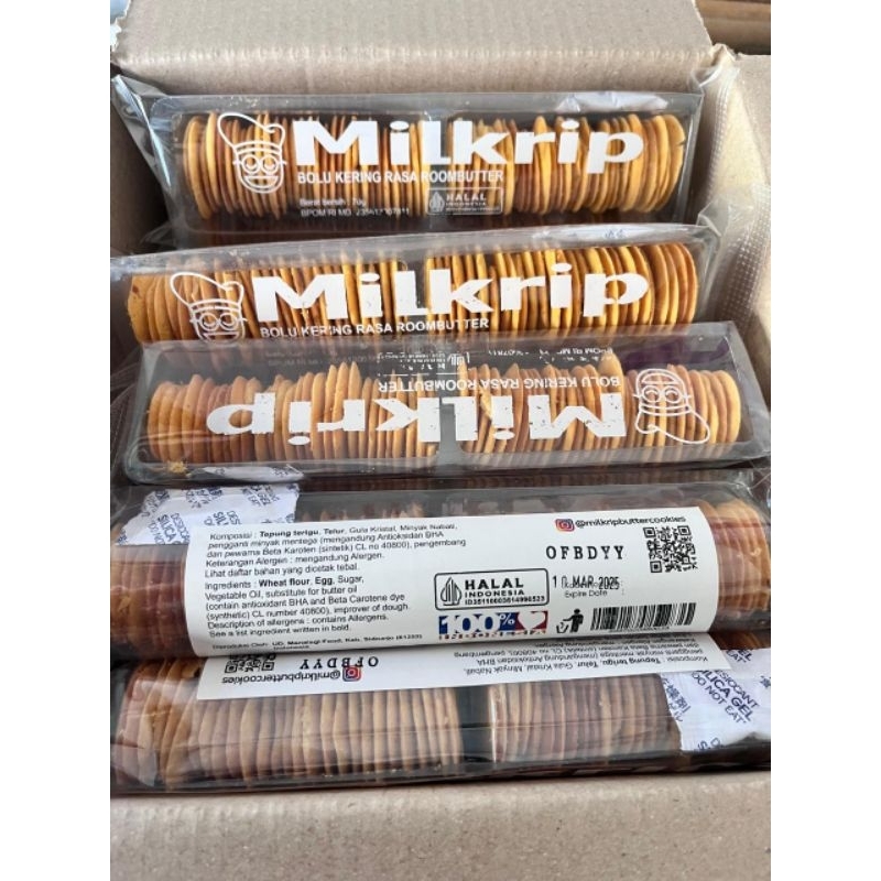 

Milkrip - Bolu Kering Rasa Roombutter 70gr