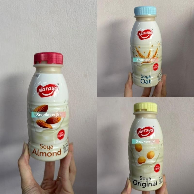 

NARAYA SOYA ORIGINAL// SOYA OAT// SOYA ALMOND// MALAYSIA SUSU KACANG