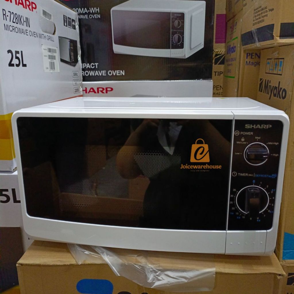 RK SHARP MICROWAVE R-220MA-WH 20 LITER