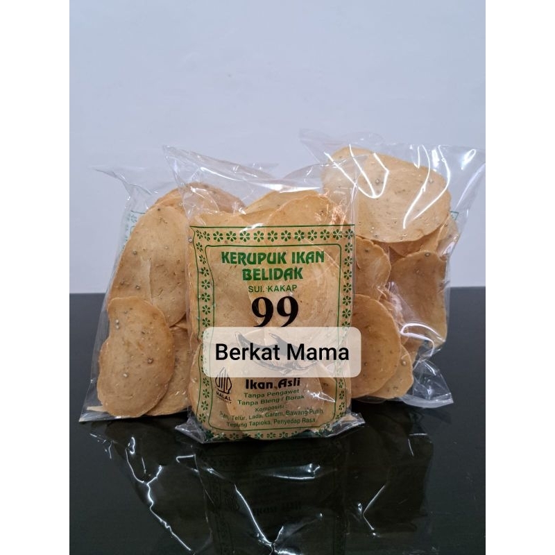 

Kerupuk Ikan Belidak Sui Kakap 99 300gr dan 500gr 100% HALAL