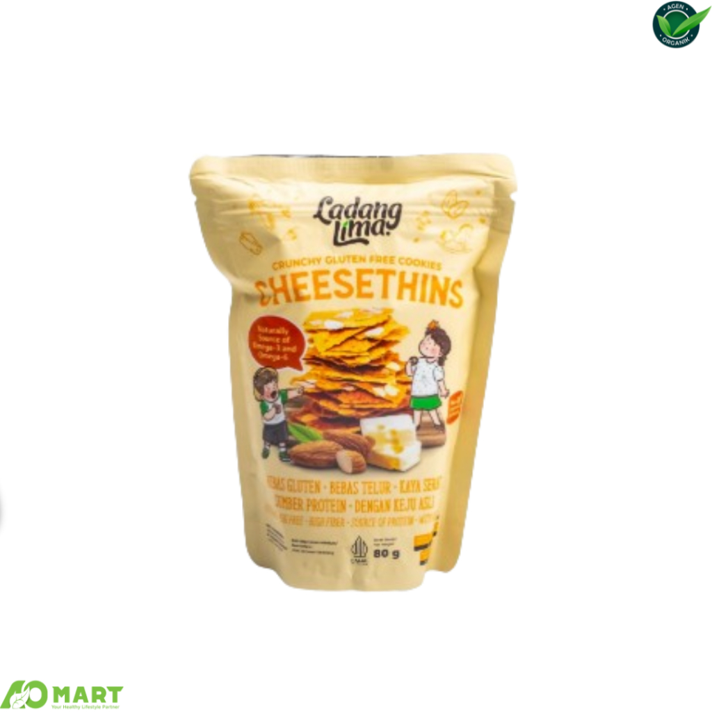 

Ladang Lima Cheesethins 80 gram