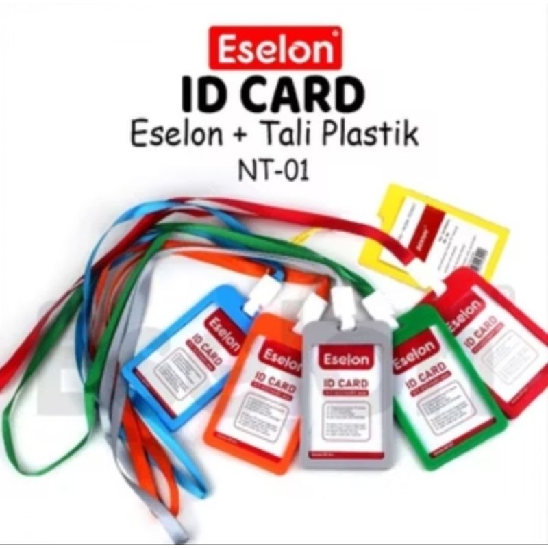 

1buah Cantolan ID card B1 + Tali / Tempat ID card plastik+tali
