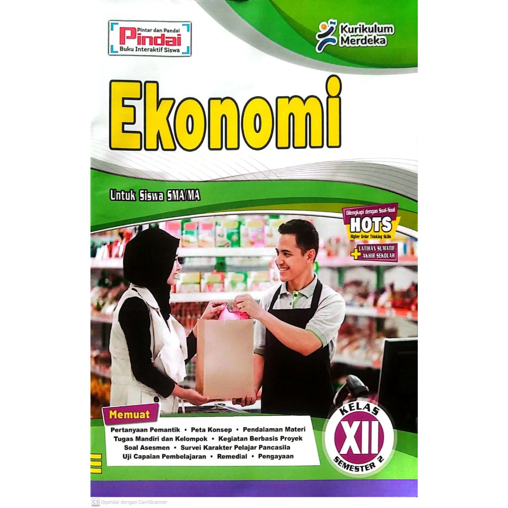 Buku LKS Ekonomi Kelas 12 SMA/MA Semester 2 Kurikulum Merdeka