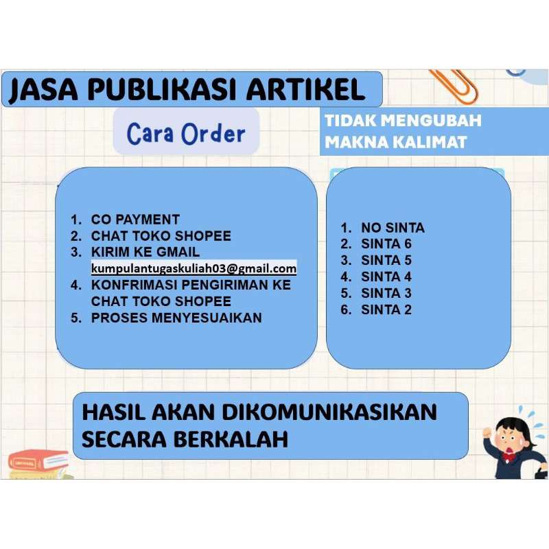 Jasa Publikasi Artikel