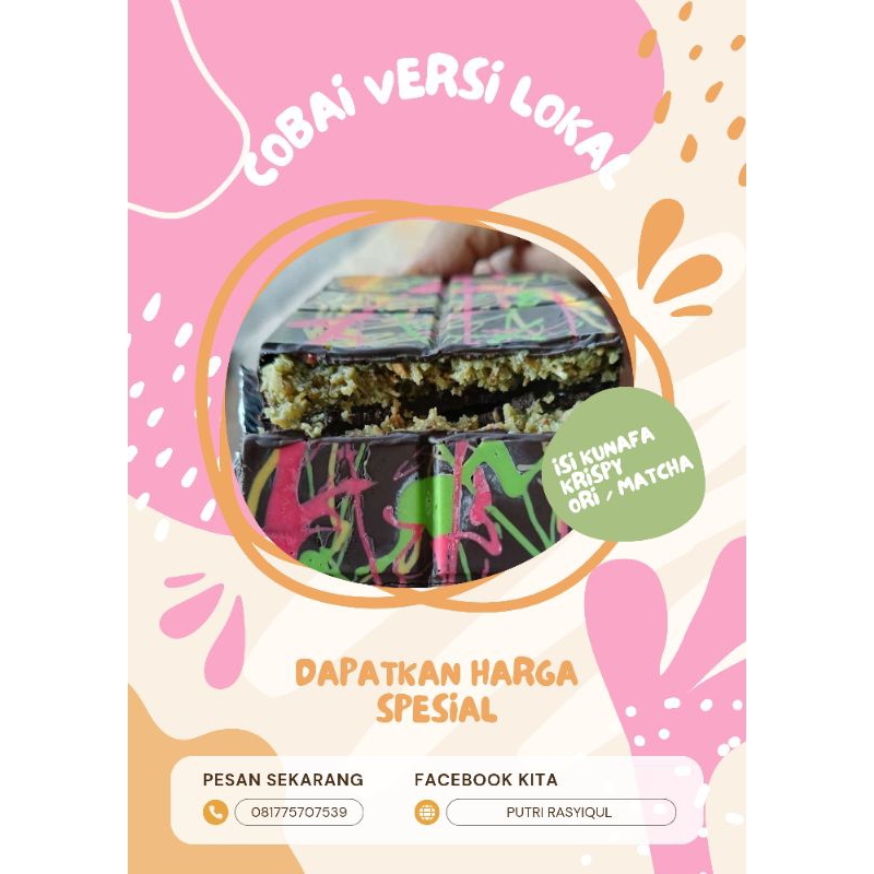 

Coklat Dubai versi lokal