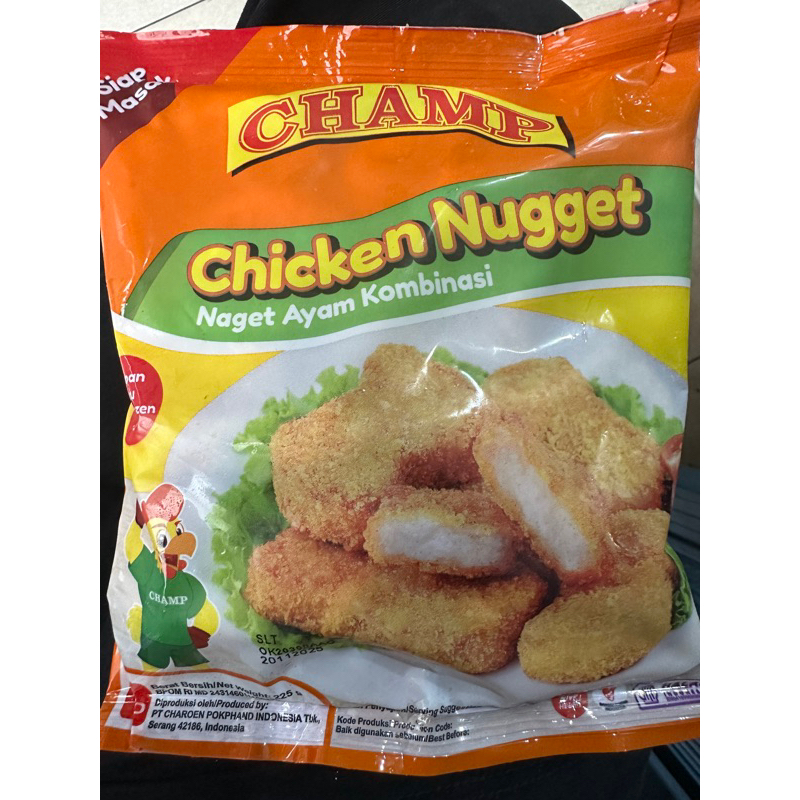 

champ chicken nuget 225 gr