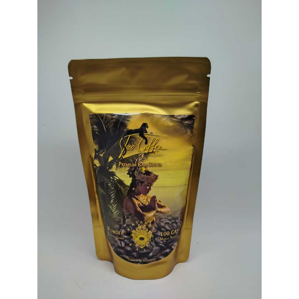 

Kopi Bubuk Espresso Middle Roast Premium TAO-COFFEE 100gr Khas Bali