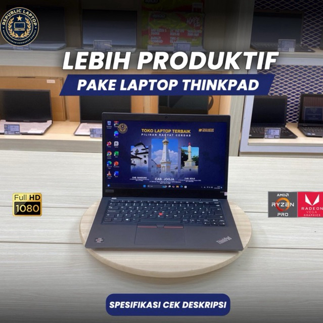 LAPTOP OFFICE BANDEL/LENOVO THINKPAD X395