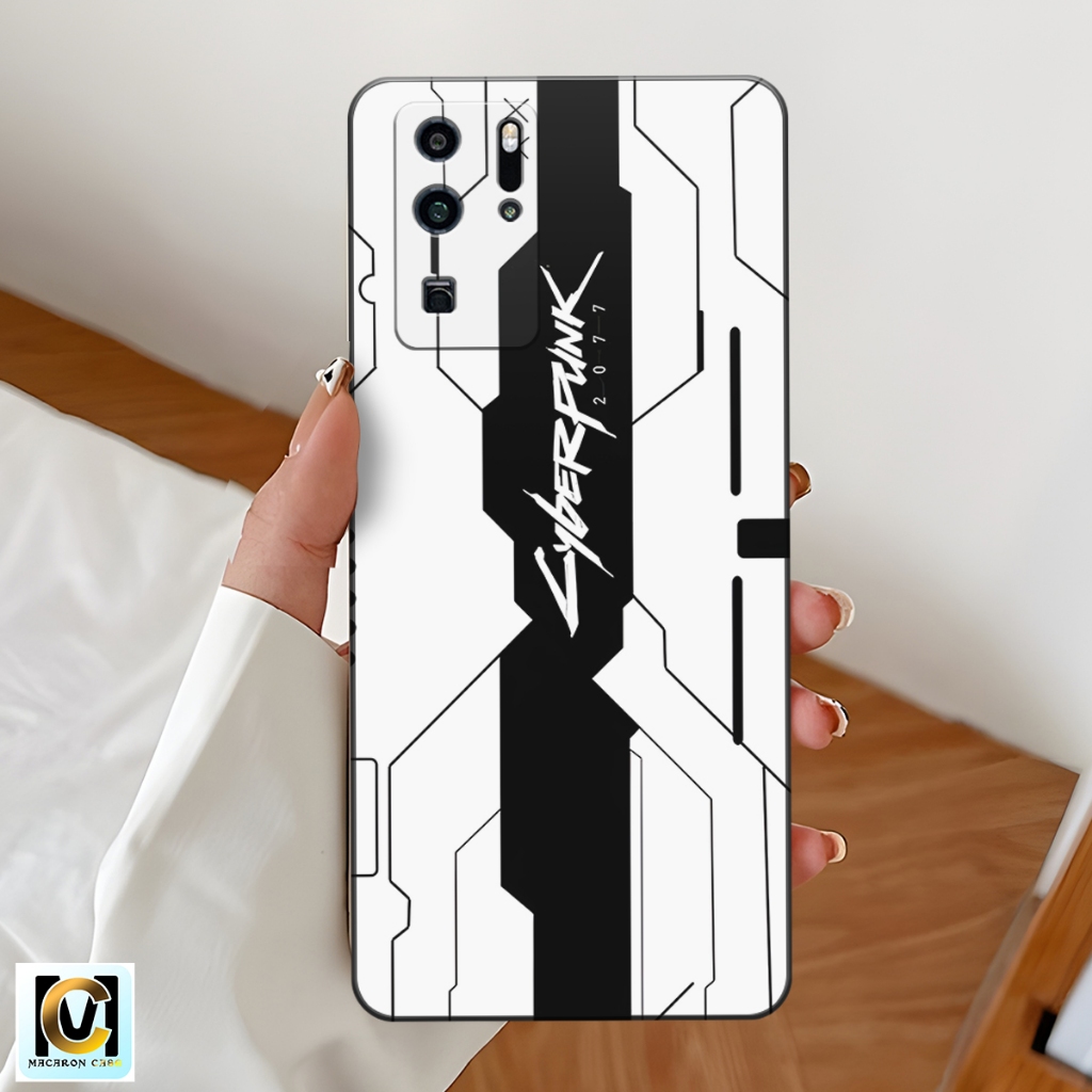 Casing Hp Huawei P30 | P30 Pro | P30 Lite | P40 | P40 Pro Terbaru Motif Cyberpunk - Case Huawei P40 