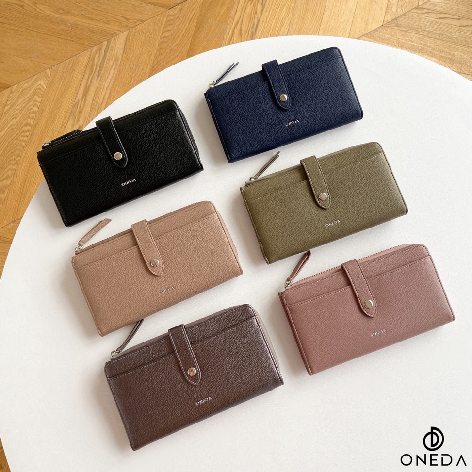 KODE R67Q Oneda Xienna Dompet Lipat Panjang Cash Coin HP Wanita W3699