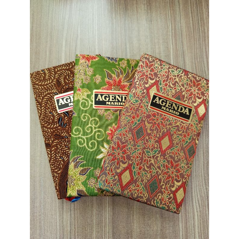 

AGENDA BATIK (UK. 18,5 CM X 11 CM) / NOTEBOOK / DIARY / BUKU CATATAN