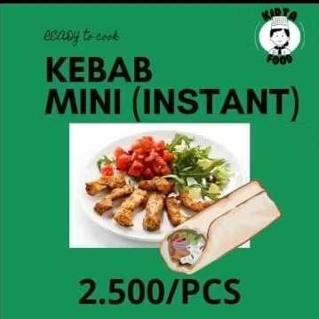 

KEBAB INSTAN | kebab mini siap masak Frozen [pre-order]