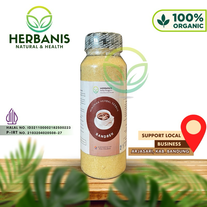 

Herbanis Herbal Bandrek Serbuk Alami Botol Instan 200gr