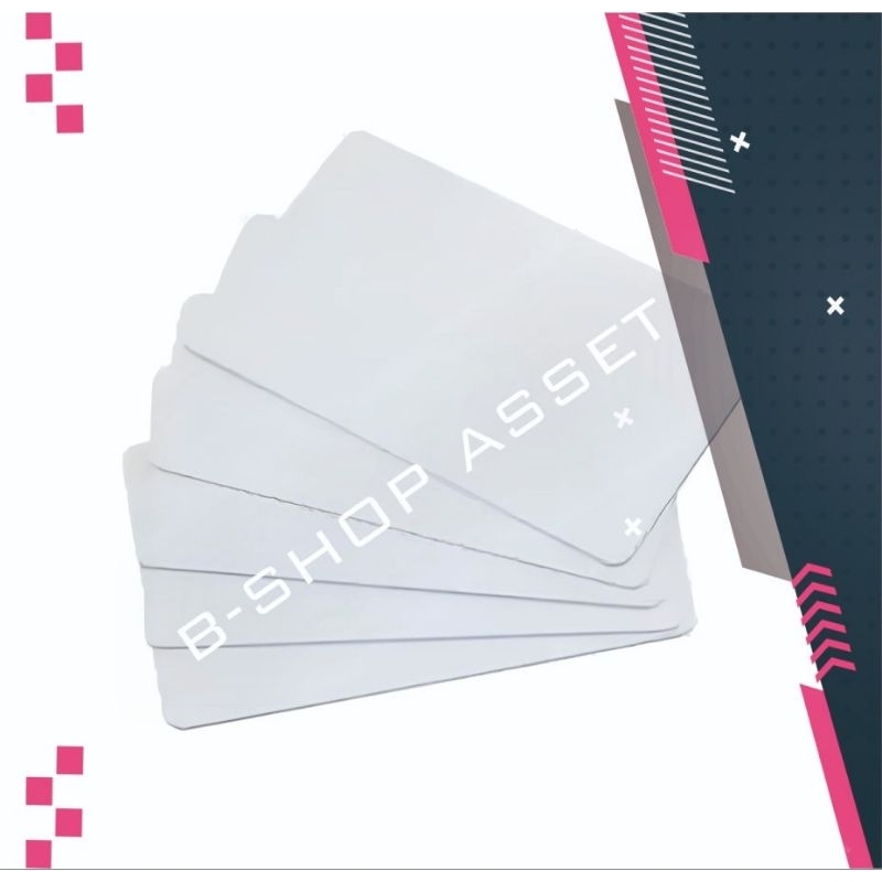 

B-SHOP PVC BLANK CARD (KARTU POLOS)
