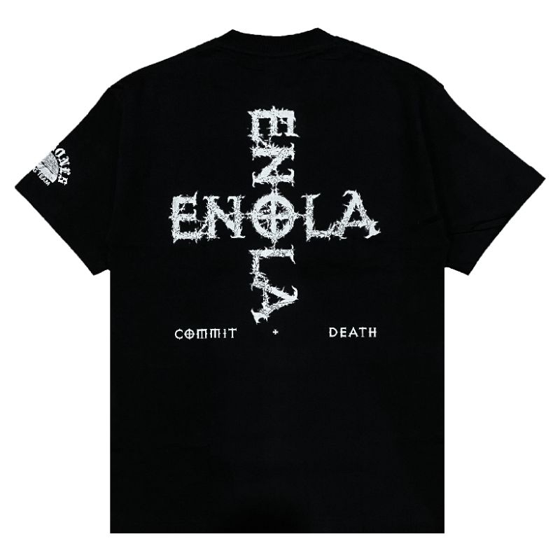 Sugarcave T-shirt ENOLA - COMMIT DEATH Black | Enola Official Merchandise