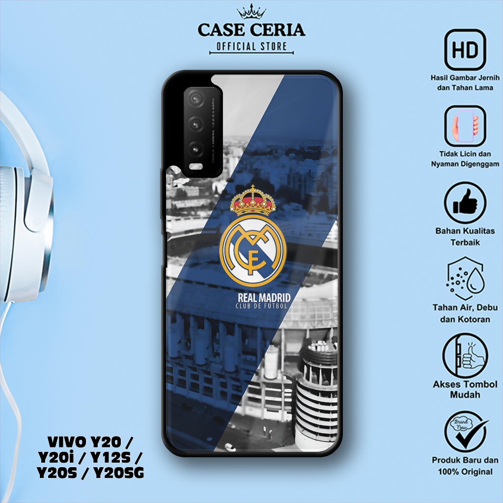 Case Vivo Y20/ Y20i/ Y12S/ Y20S/ Y20SG - Casing Vivo Y20 ( Club bola ) - Silikon Case – Kesing HP